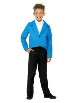 Smiffy Tailcoat Blauw Kinder
